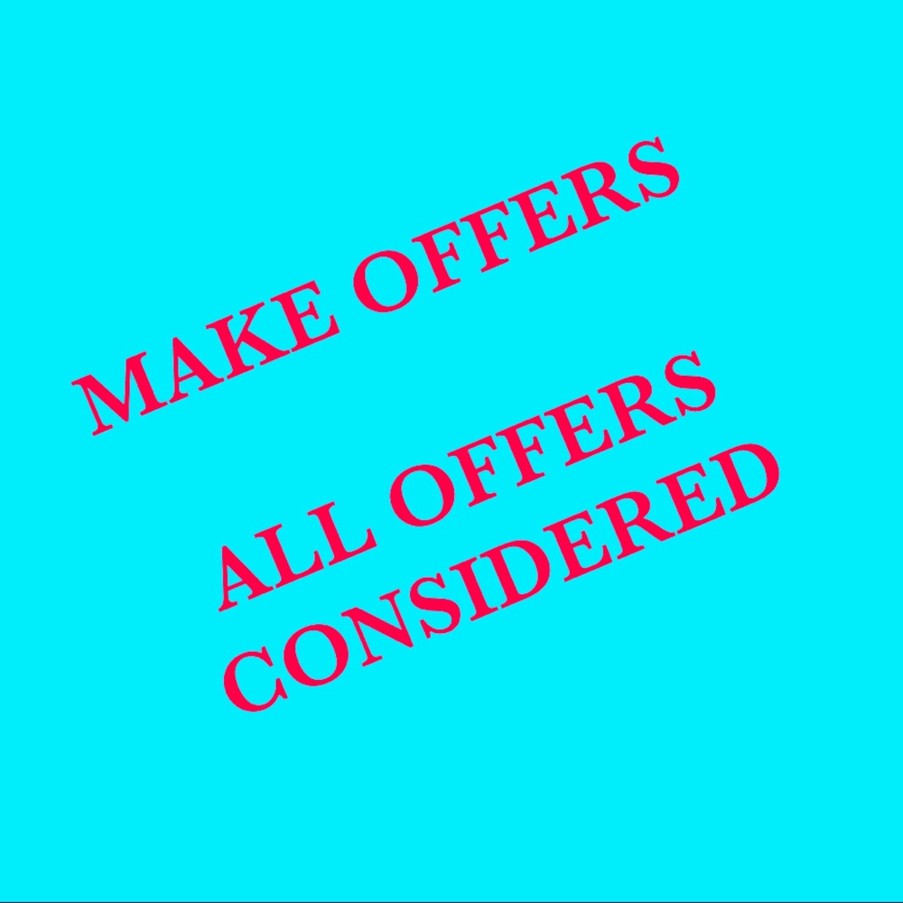 OFFERS WANTED ALL MUST GO